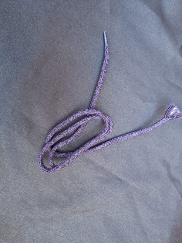 Bull navigators Purple Round Shoelaces
