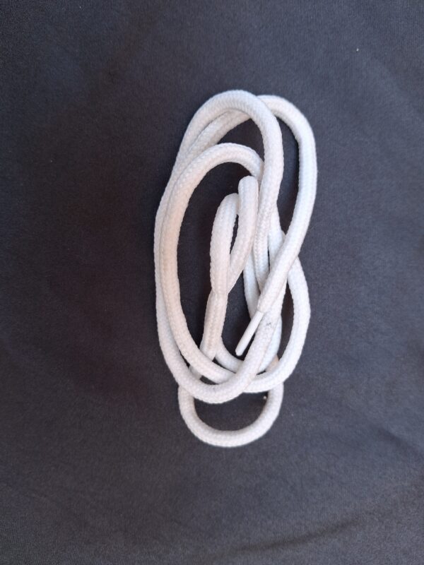 Bull Navigators White Shoelaces