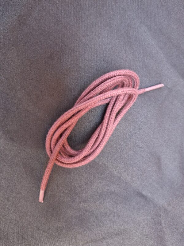 Bull Navigators Rose colored Round Shoelace
