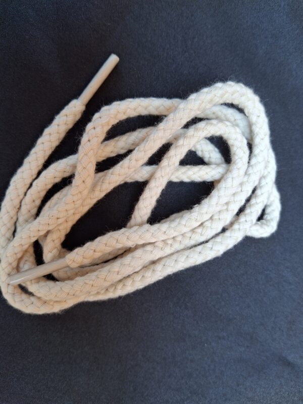 Bull Navigators Off white braided shoelaces